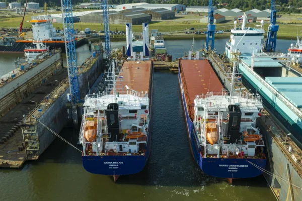 HANSA DREJOE with wind-assisted propulsion system, HANSA CHRISTIANSOE